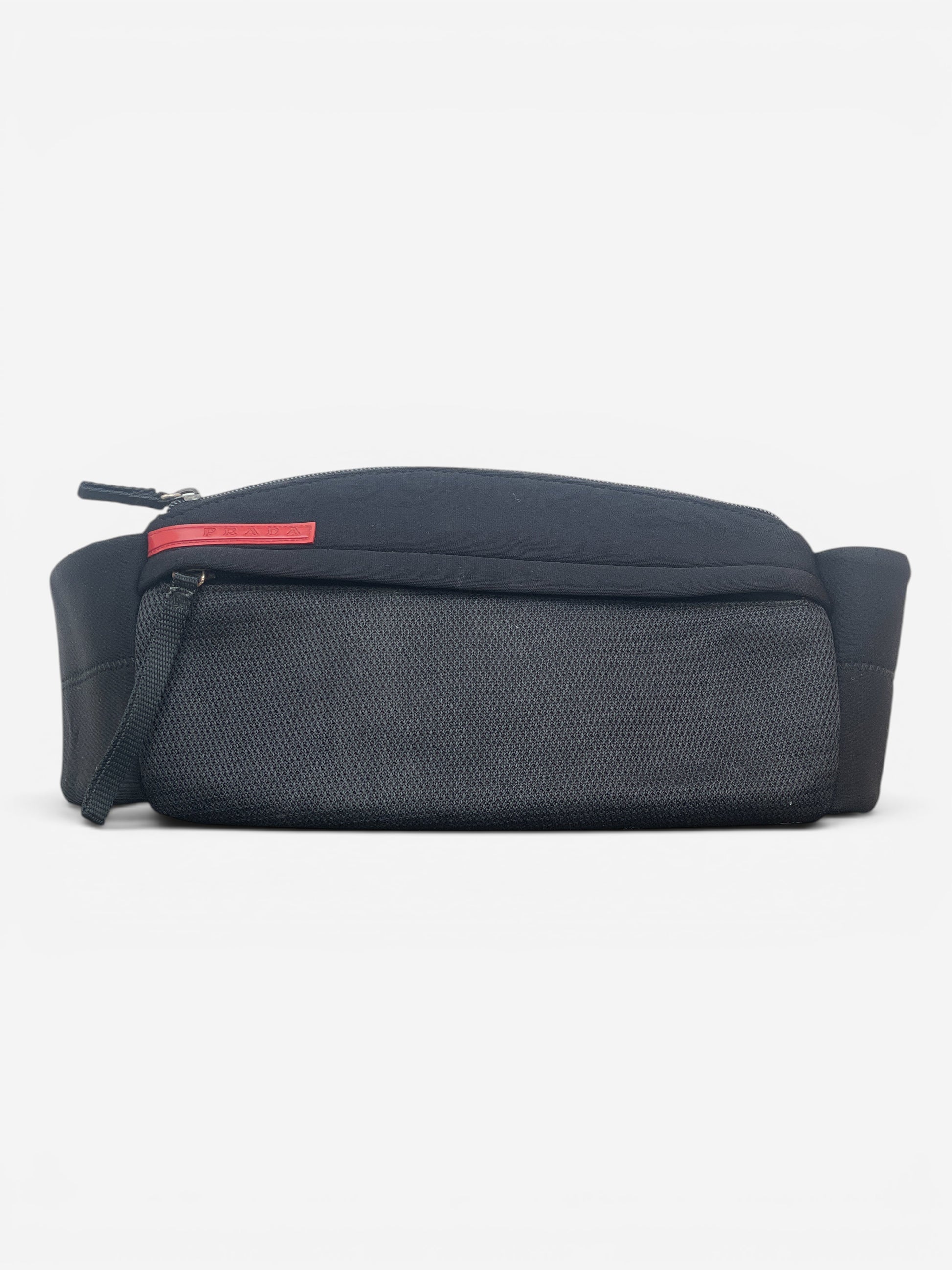 Prada AW99 Linea Rossa Red Tab Belt Waist Bag – photo 2