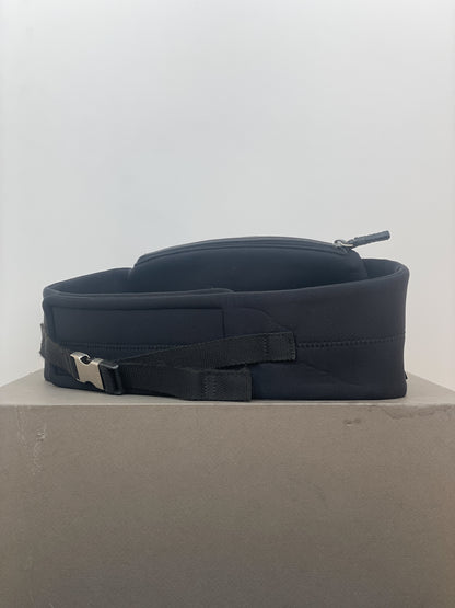 Prada AW99 Linea Rossa Red Tab Neoprene Belt Waist Bag