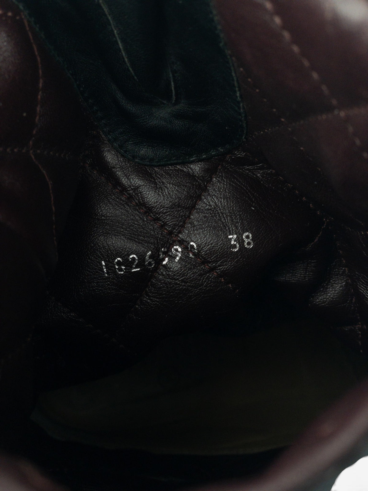 Chanel by Karl Lagerfeld 2010s Quilted Biker Moto Boots – detail view