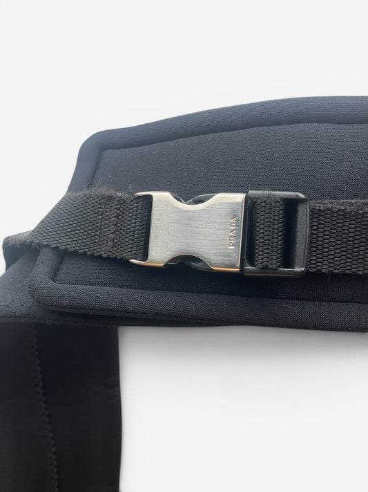 Prada AW99 Linea Rossa Red Tab Belt Waist Bag – photo 6