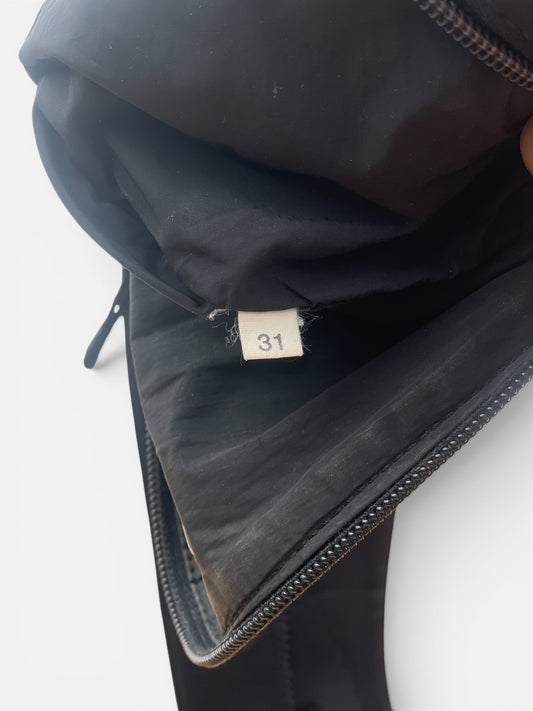 Prada AW99 Linea Rossa Red Tab Belt Waist Bag – photo 9