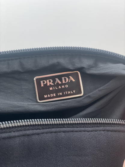 Prada AW99 Linea Rossa Red Tab Neoprene Belt Waist Bag