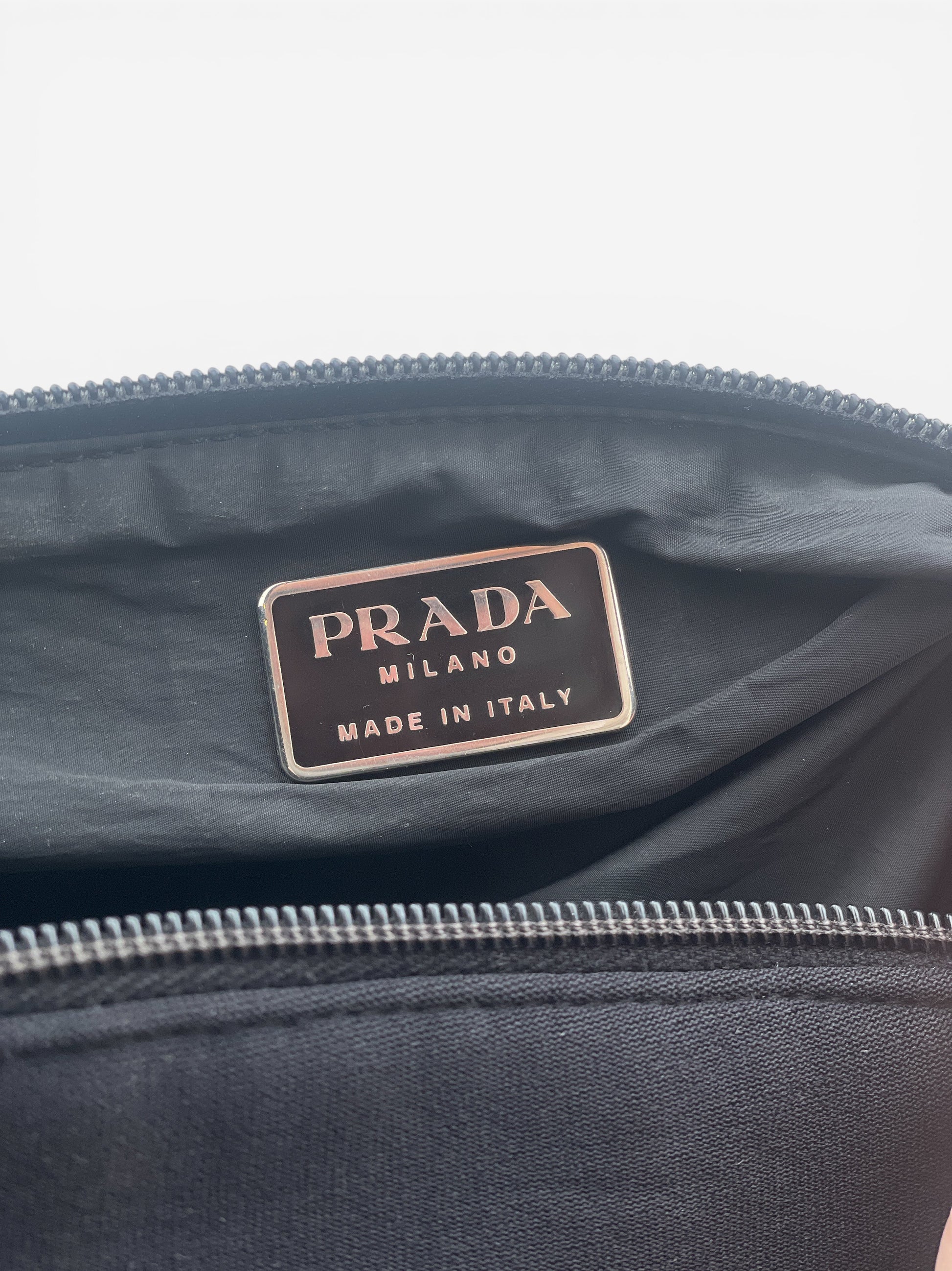 Prada AW99 Linea Rossa Red Tab Belt Waist Bag – photo 8