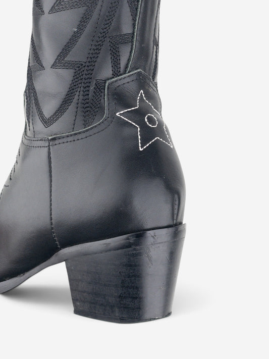 Dior ‘Jadior’ Star Cowboy Western Boots – detail view