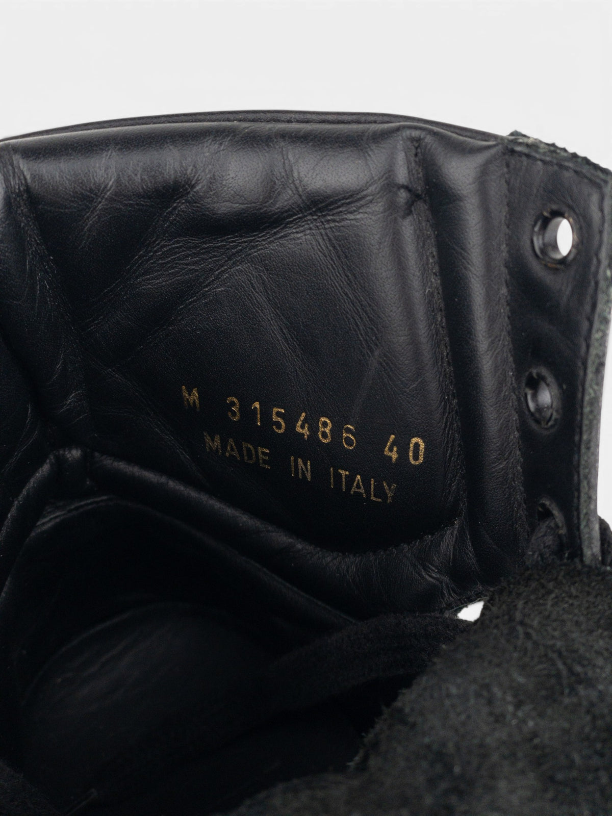 Saint Laurent by Hedi Slimane 2010s High-Top Sneakers – detail view