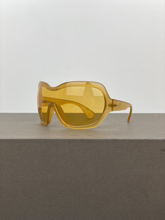 Prada AW11 Oversized Illusion Shield Sunglasses