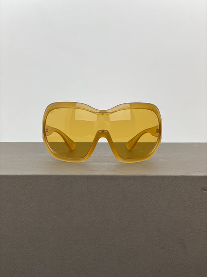 Prada AW11 Oversized Illusion Shield Sunglasses