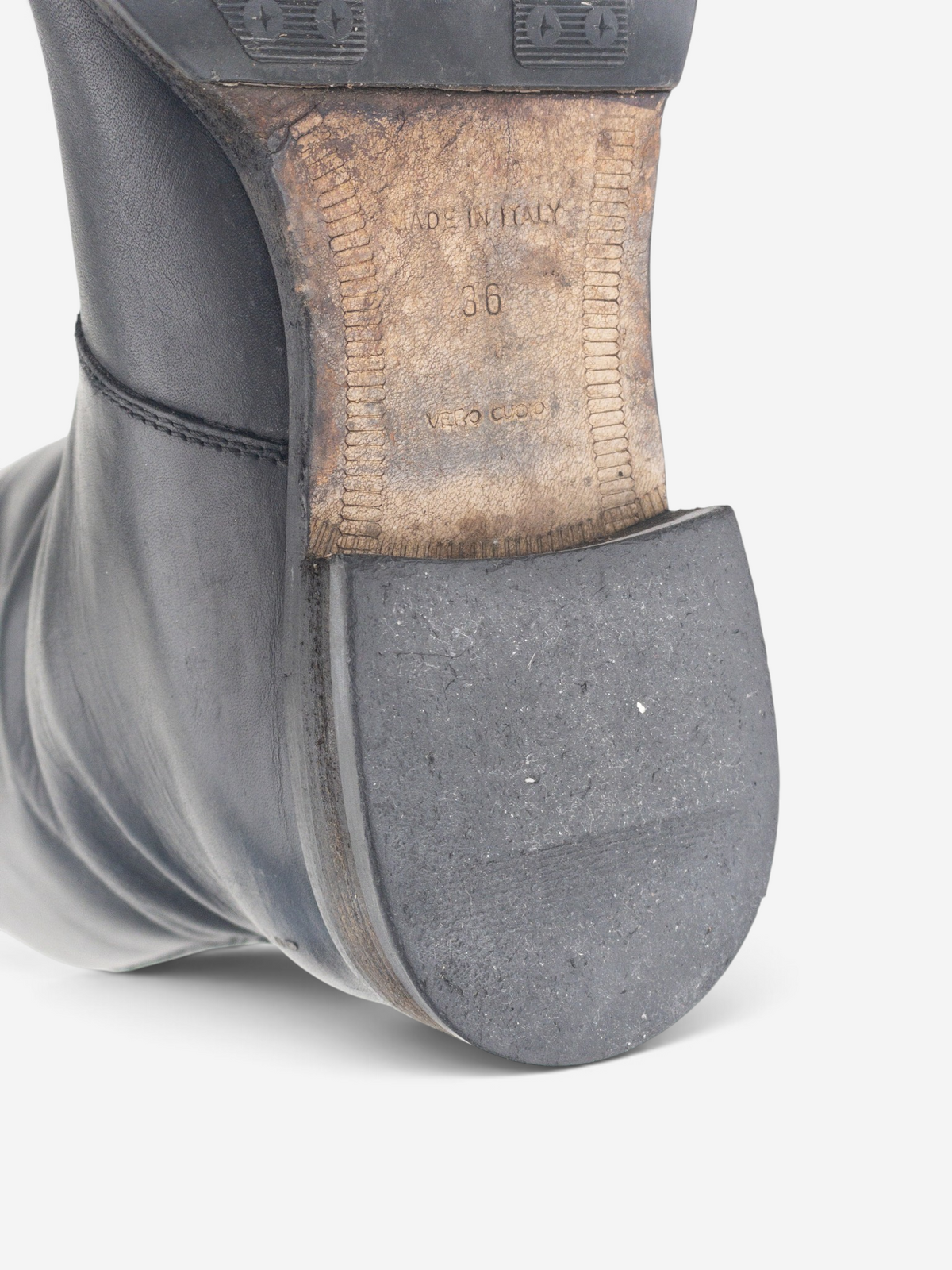 Miu Miu AW01 ‘Peco’ Biker Riding Combat Boots