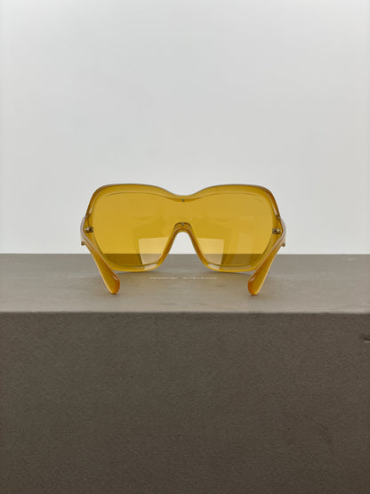 Prada AW11 Oversized Illusion Shield Sunglasses