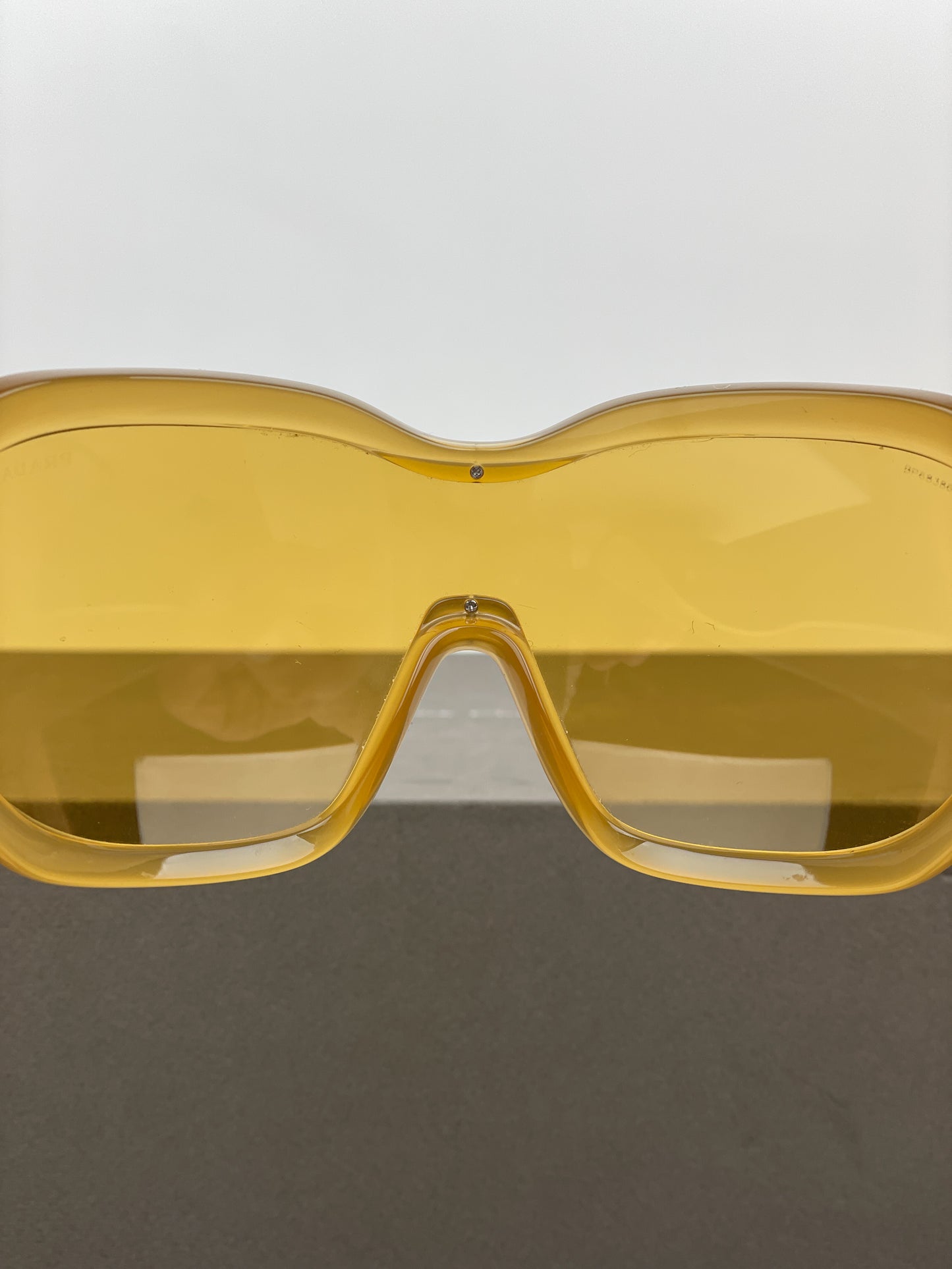 Prada AW11 Oversized Illusion Shield Sunglasses