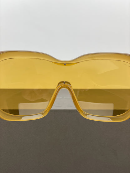 Prada AW11 Oversized Illusion Shield Sunglasses