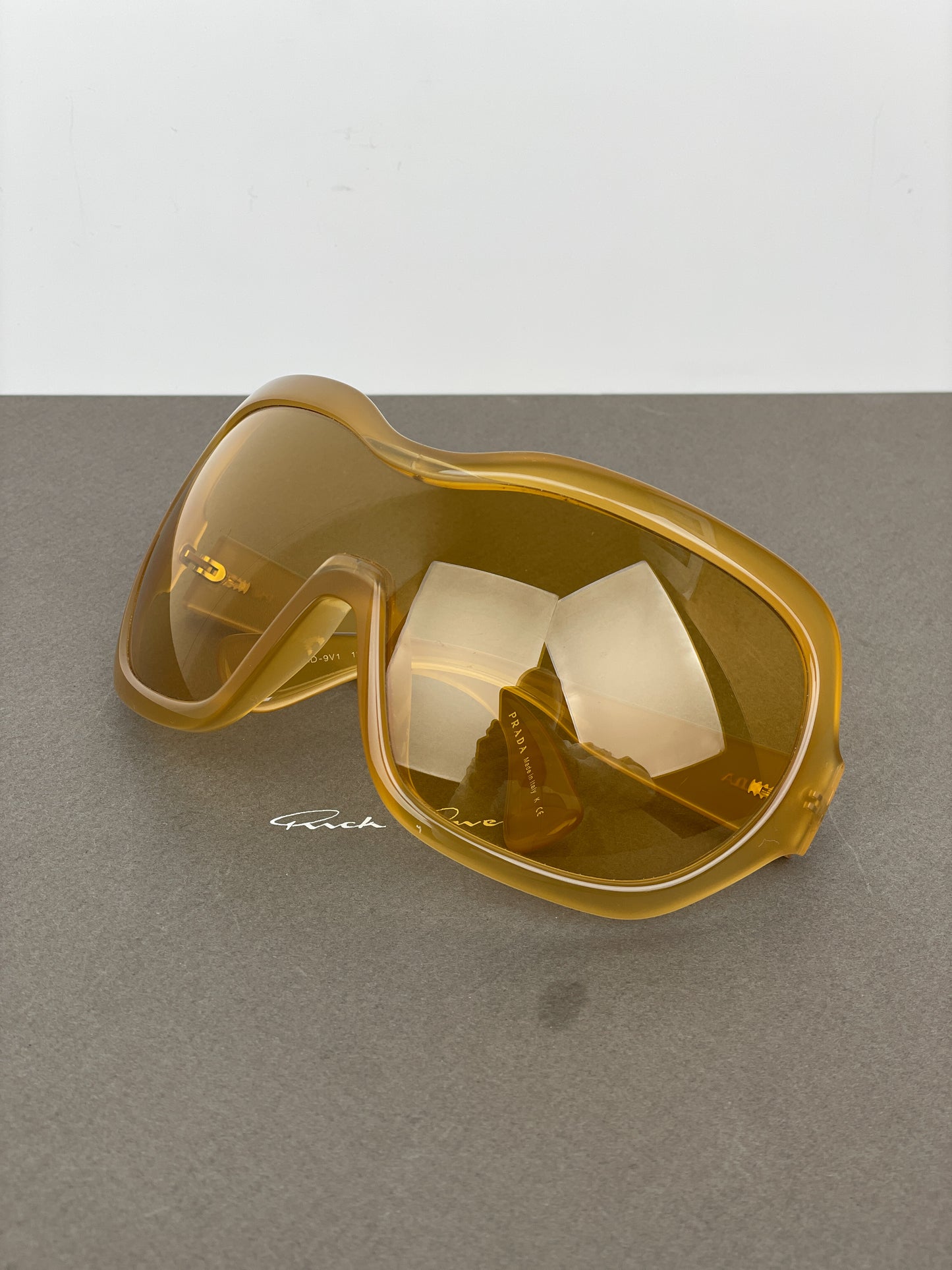 Prada AW11 Oversized Illusion Shield Sunglasses