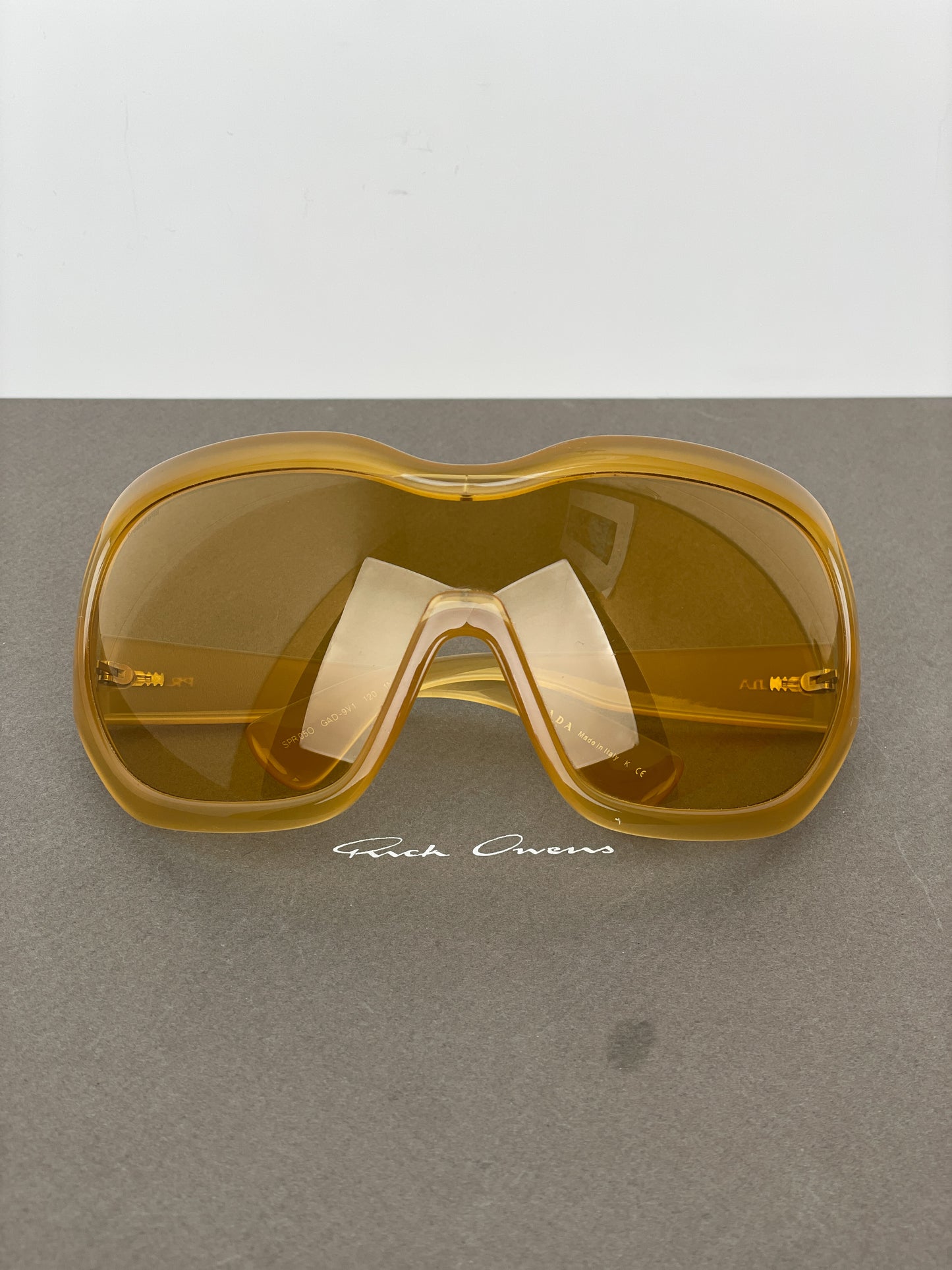 Prada AW11 Oversized Illusion Shield Sunglasses