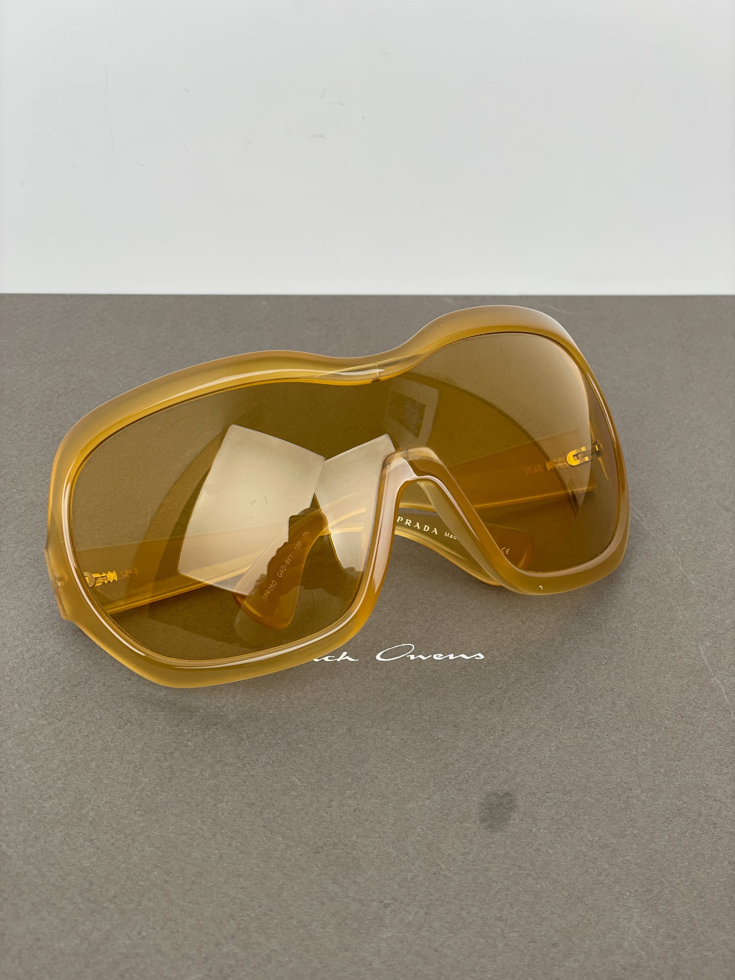 Prada AW11 Oversized Illusion Shield Sunglasses