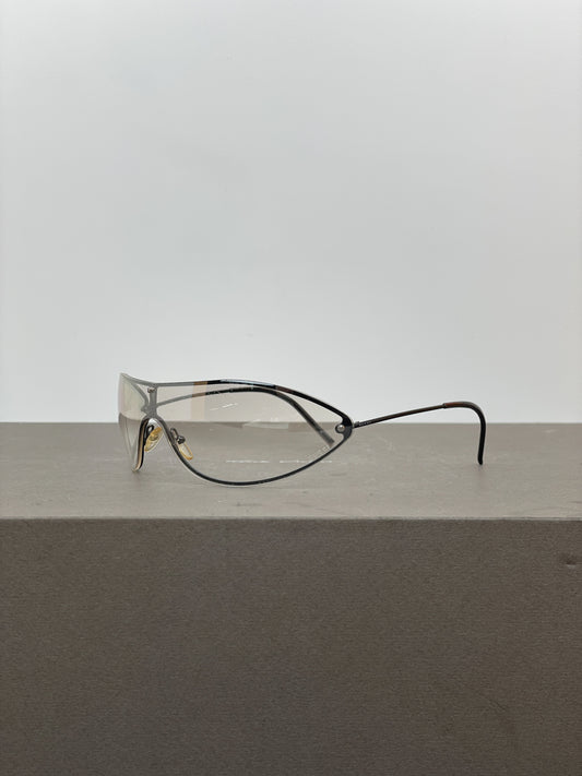 Gucci by Tom Ford SS01 GG1659 Wrap Shield Sunglasses