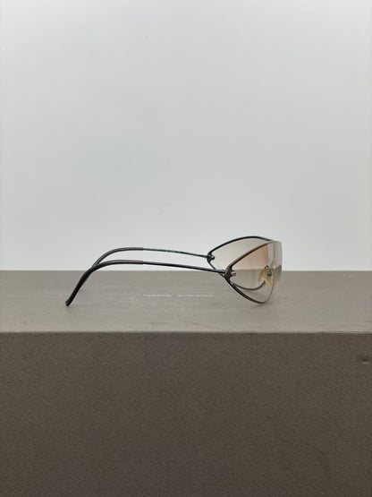 Gucci by Tom Ford SS01 GG1659 Wrap Shield Sunglasses