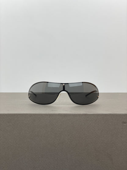 Gucci by Tom Ford SS01 GG1659 Wrap Shield Sunglasses