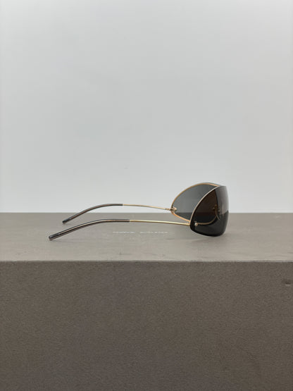 Gucci by Tom Ford SS01 GG1659 Wrap Shield Sunglasses