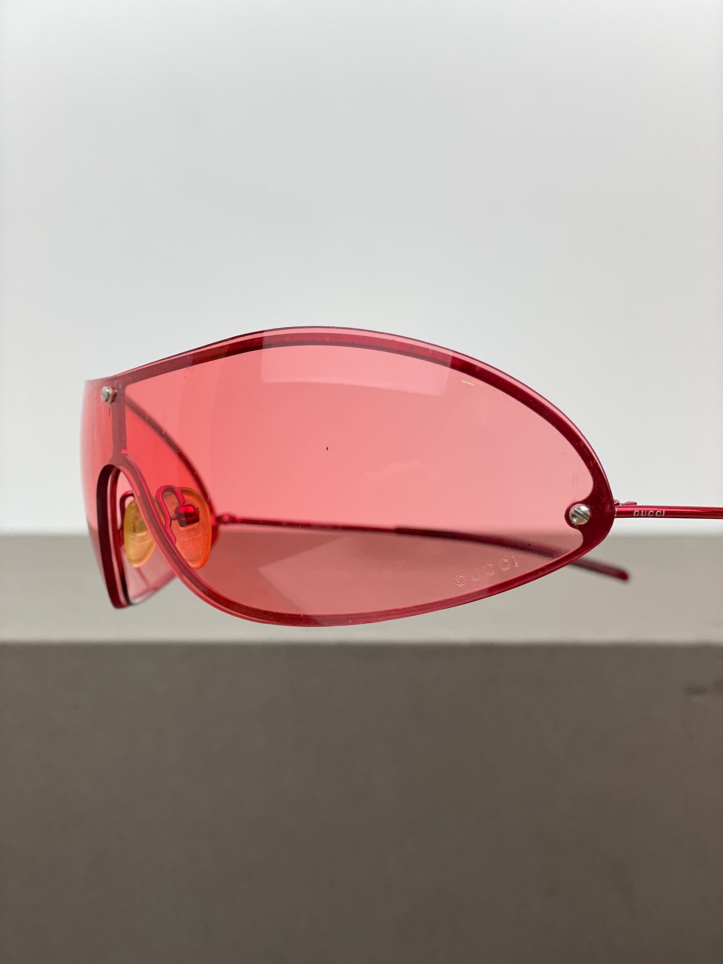 Gucci by Tom Ford SS01 GG1658 Wrap Shield Sunglasses