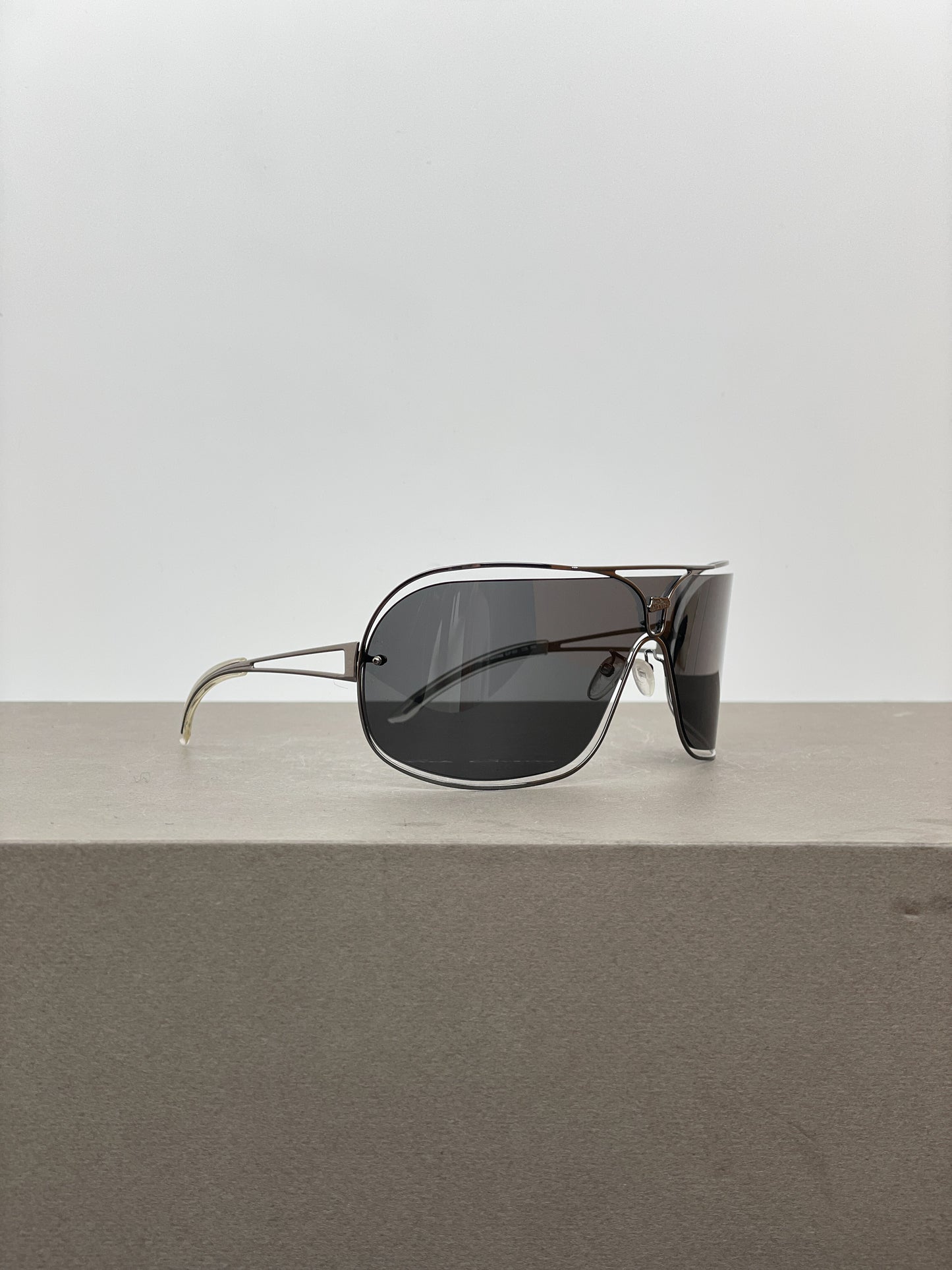 Jean Paul Gaultier 1990s SJP 005 Wrap Mask Shield Sunglasses