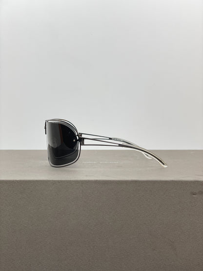 Jean Paul Gaultier 1990s SJP 005 Wrap Mask Shield Sunglasses