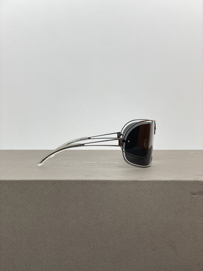 Jean Paul Gaultier 1990s SJP 005 Wrap Mask Shield Sunglasses