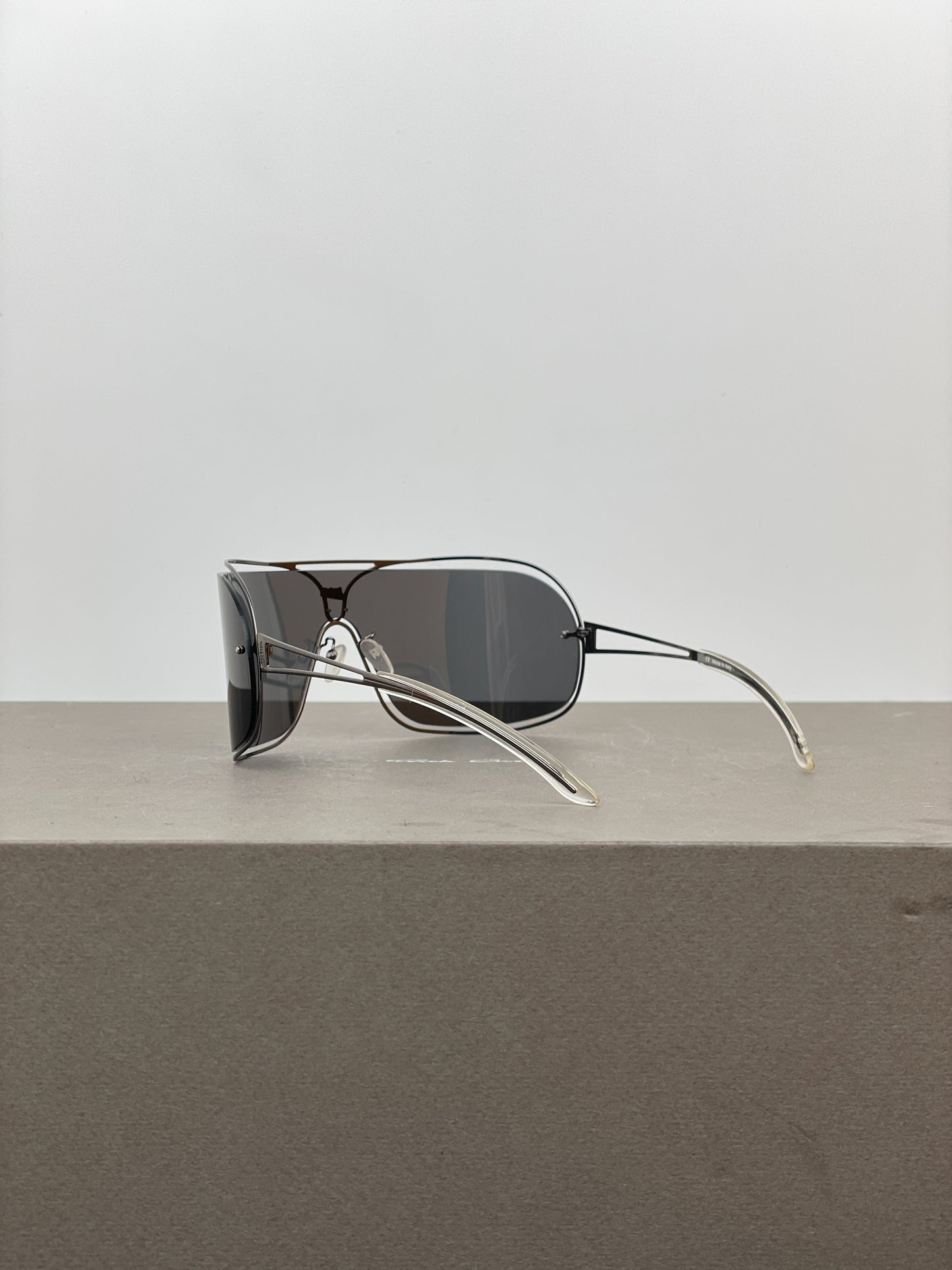 Jean Paul Gaultier 1990s SJP 005 Wrap Mask Shield Sunglasses