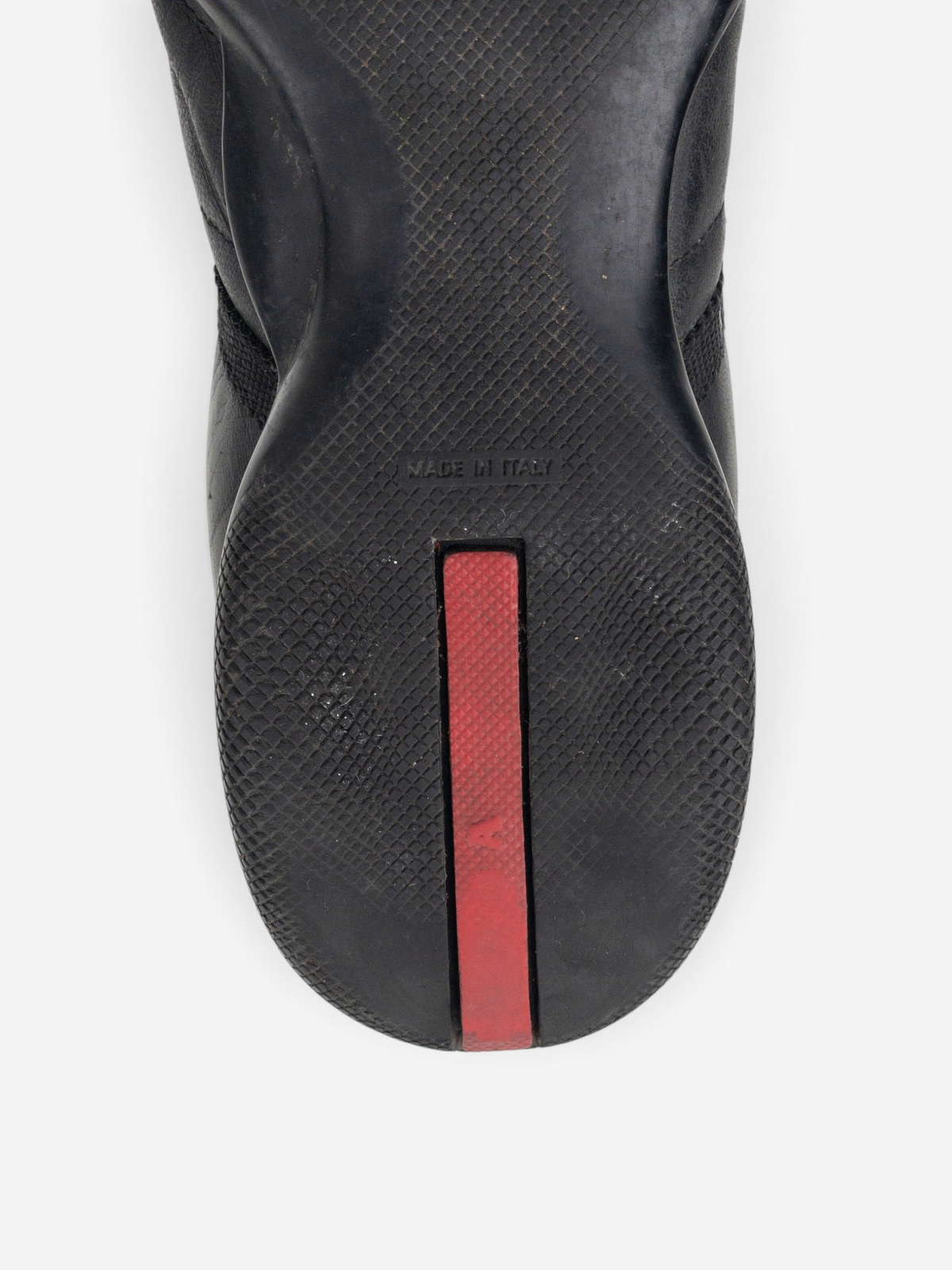 Prada 2000s High-Top Sports Racing Sneakers