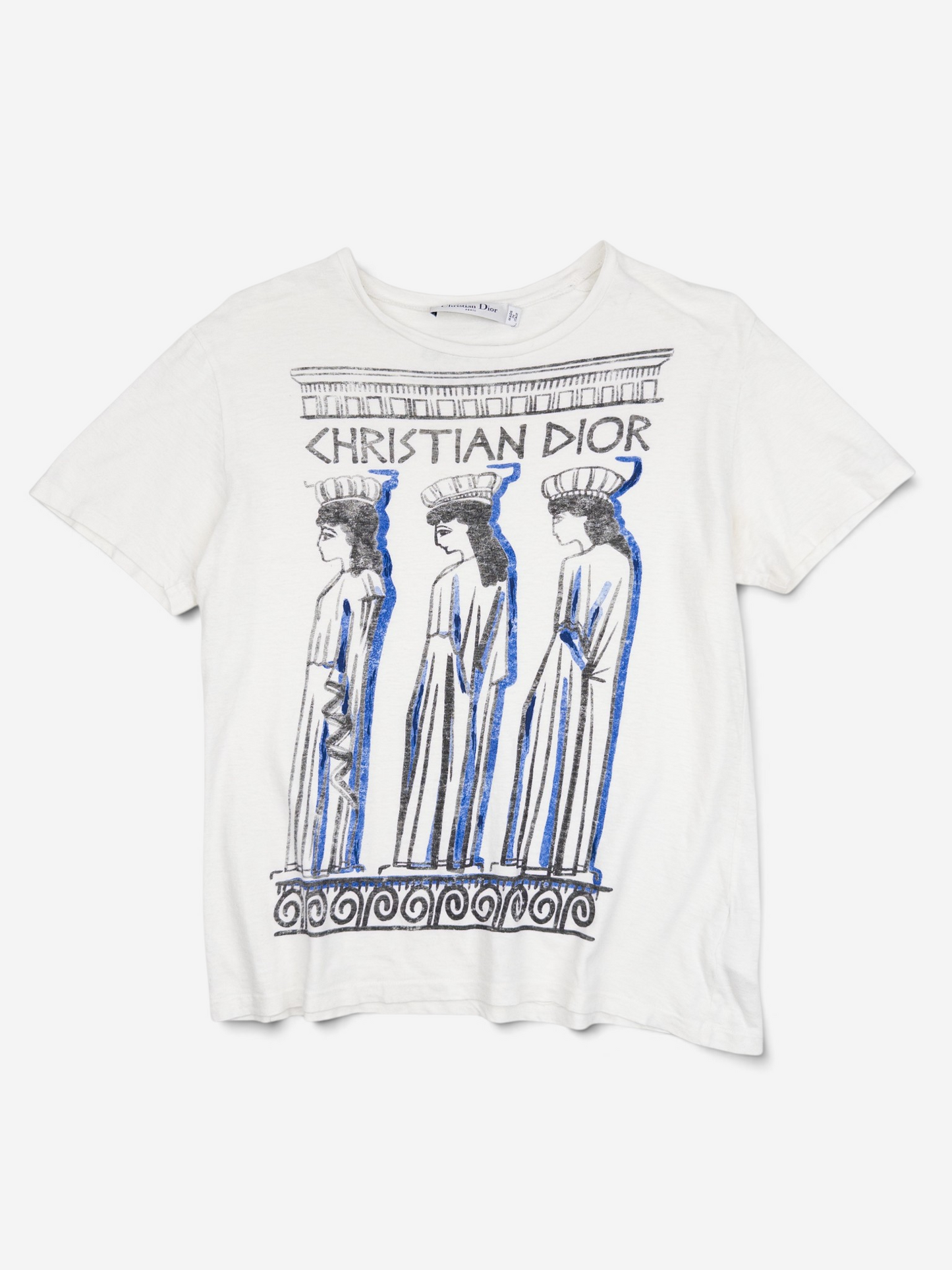 Dior Cruise 2022 ‘Athens’ Graphic Print T-Shirt – front view