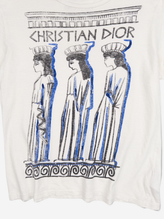 Dior Cruise 2022 ‘Athens’ Graphic Print T-Shirt – print detail