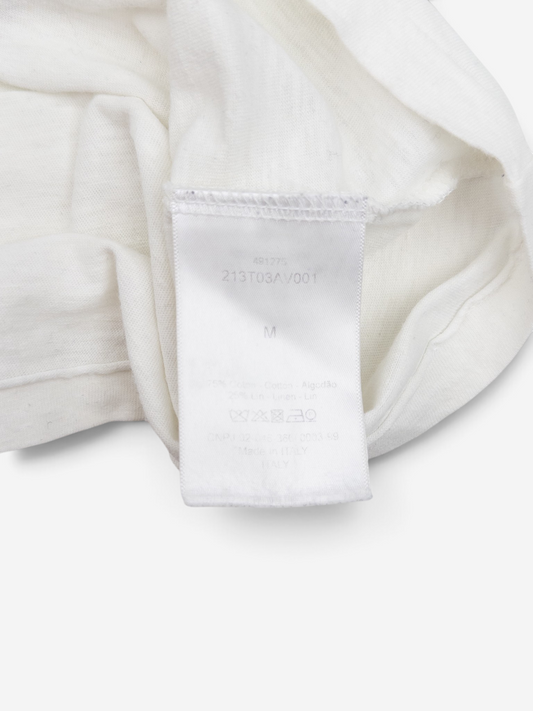 Dior Cruise 2022 ‘Athens’ Graphic Print T-Shirt – care label