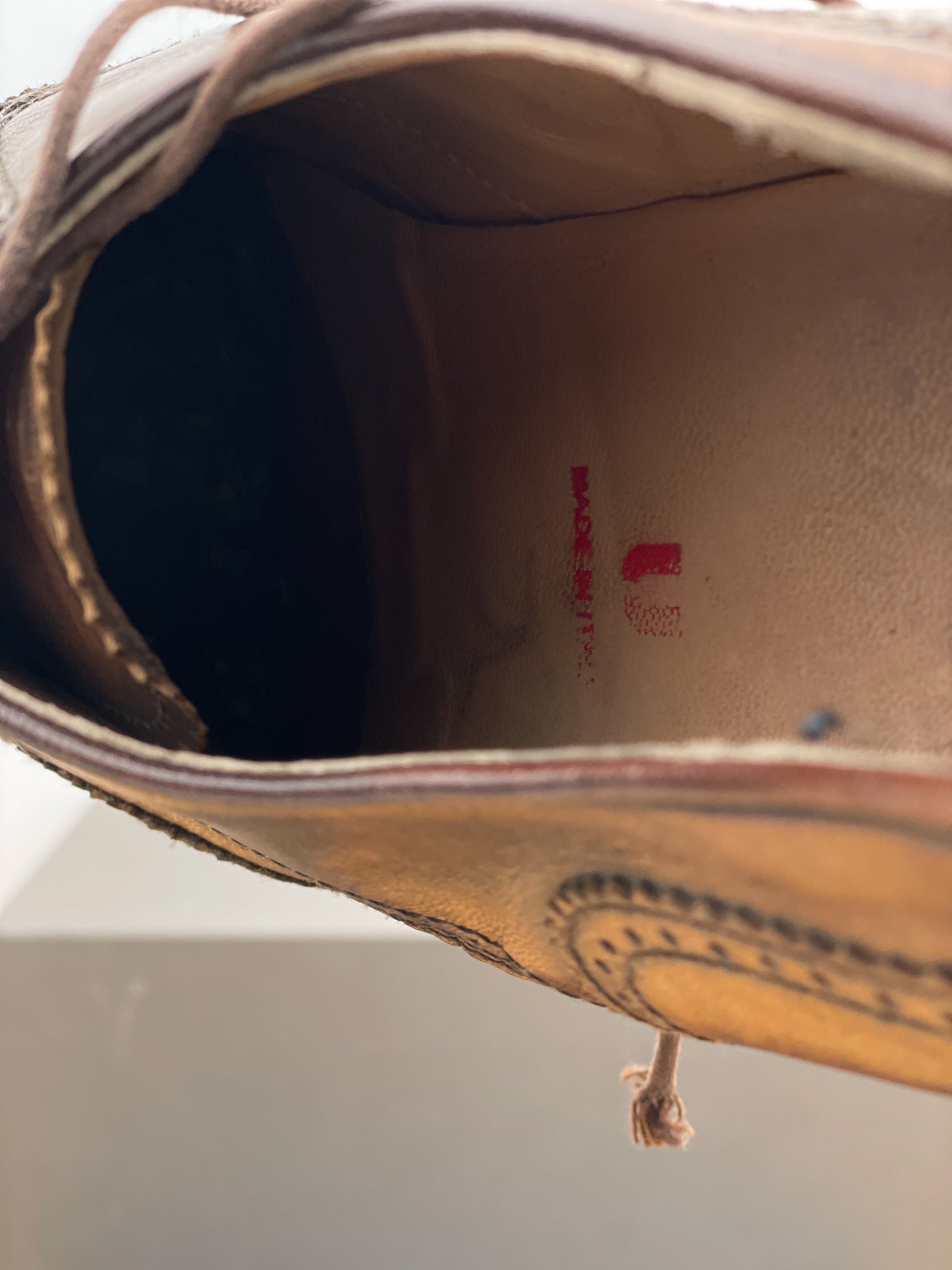Miu Miu SS99 Square-Toe Spike-Sole Brogue Derbies