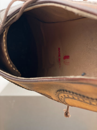Miu Miu SS99 Square-Toe Spike-Sole Brogue Derbies