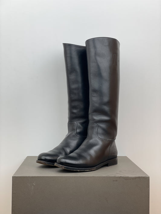 Prada 2000s Knee High Riding Boots