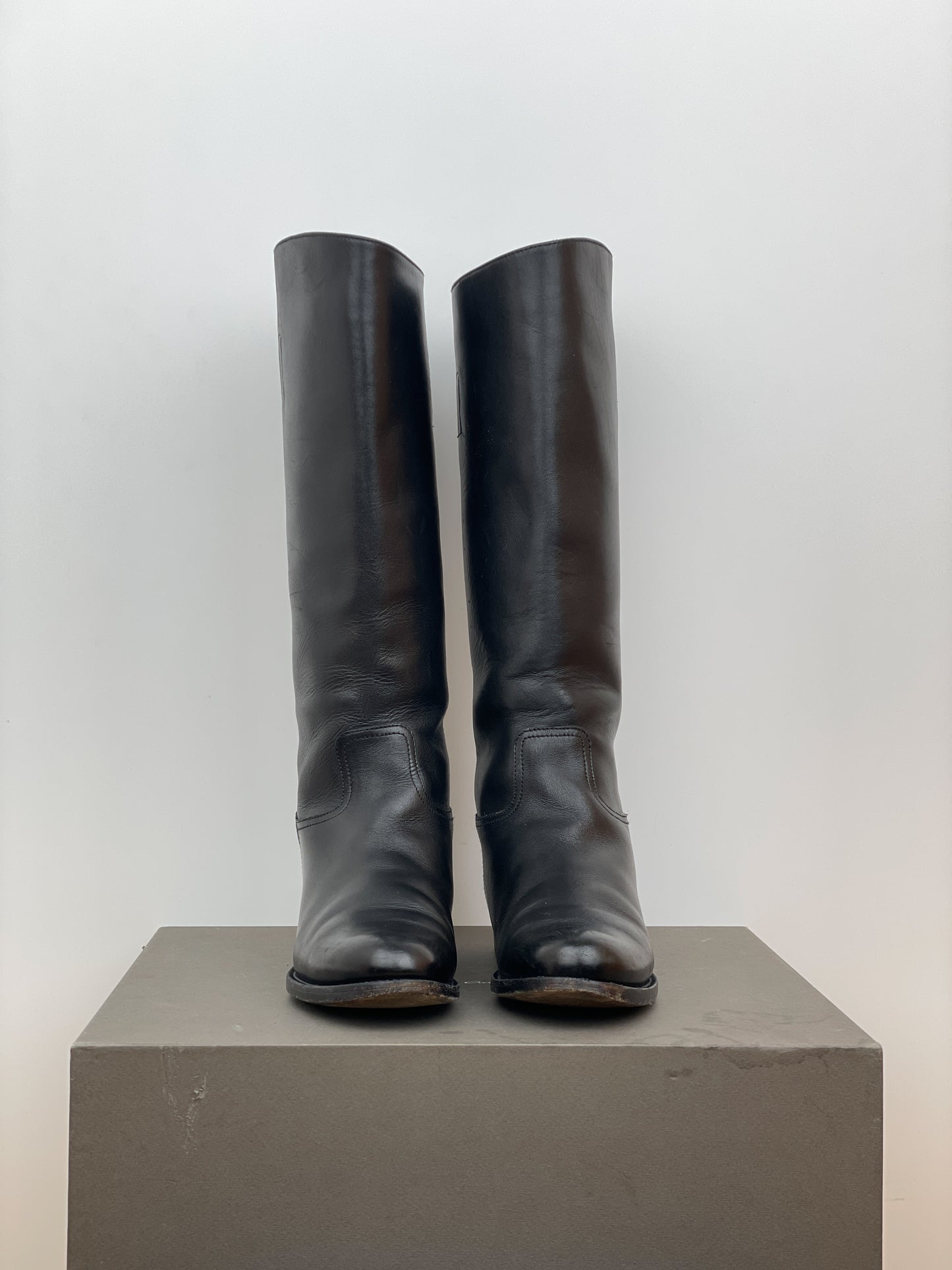 Prada 2000s Knee High Riding Boots