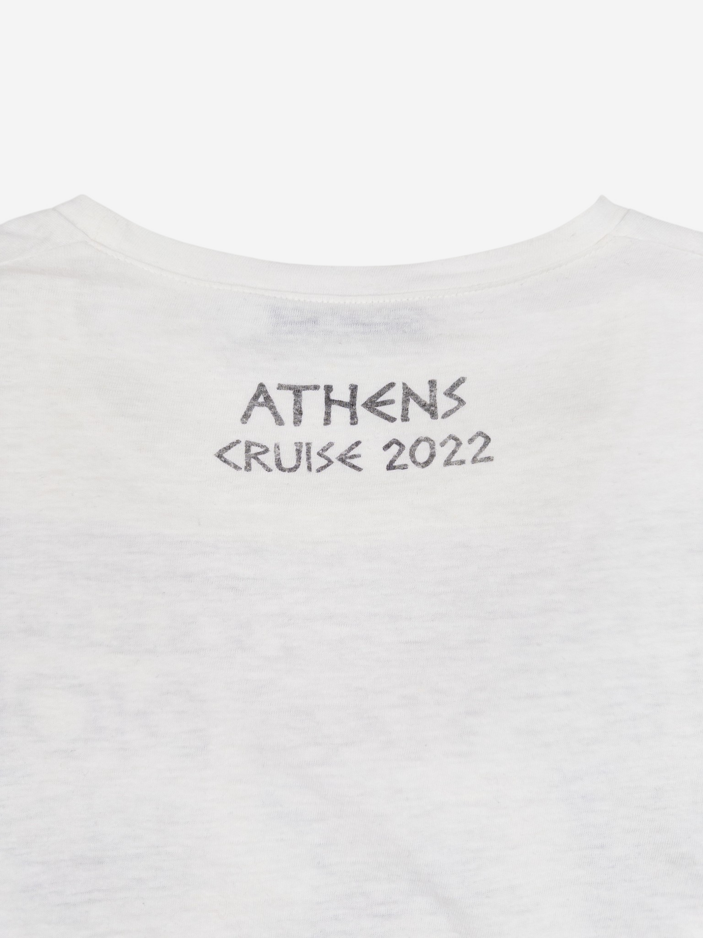 Dior Cruise 2022 ‘Athens’ Graphic Print T-Shirt – back print detail