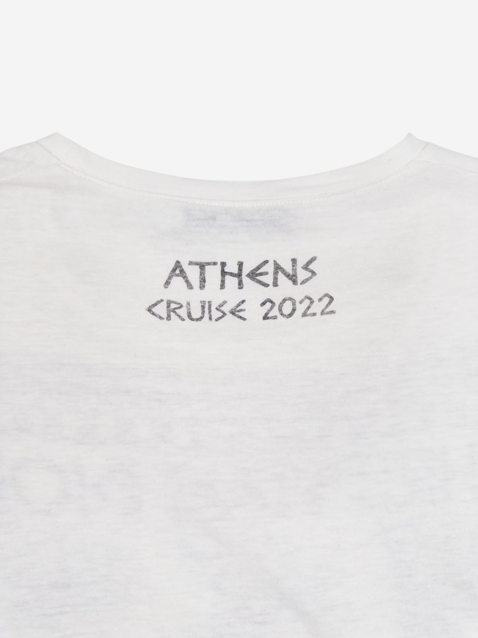 Dior Cruise 2022 ‘Athens’ Graphic Print T-Shirt – back print detail