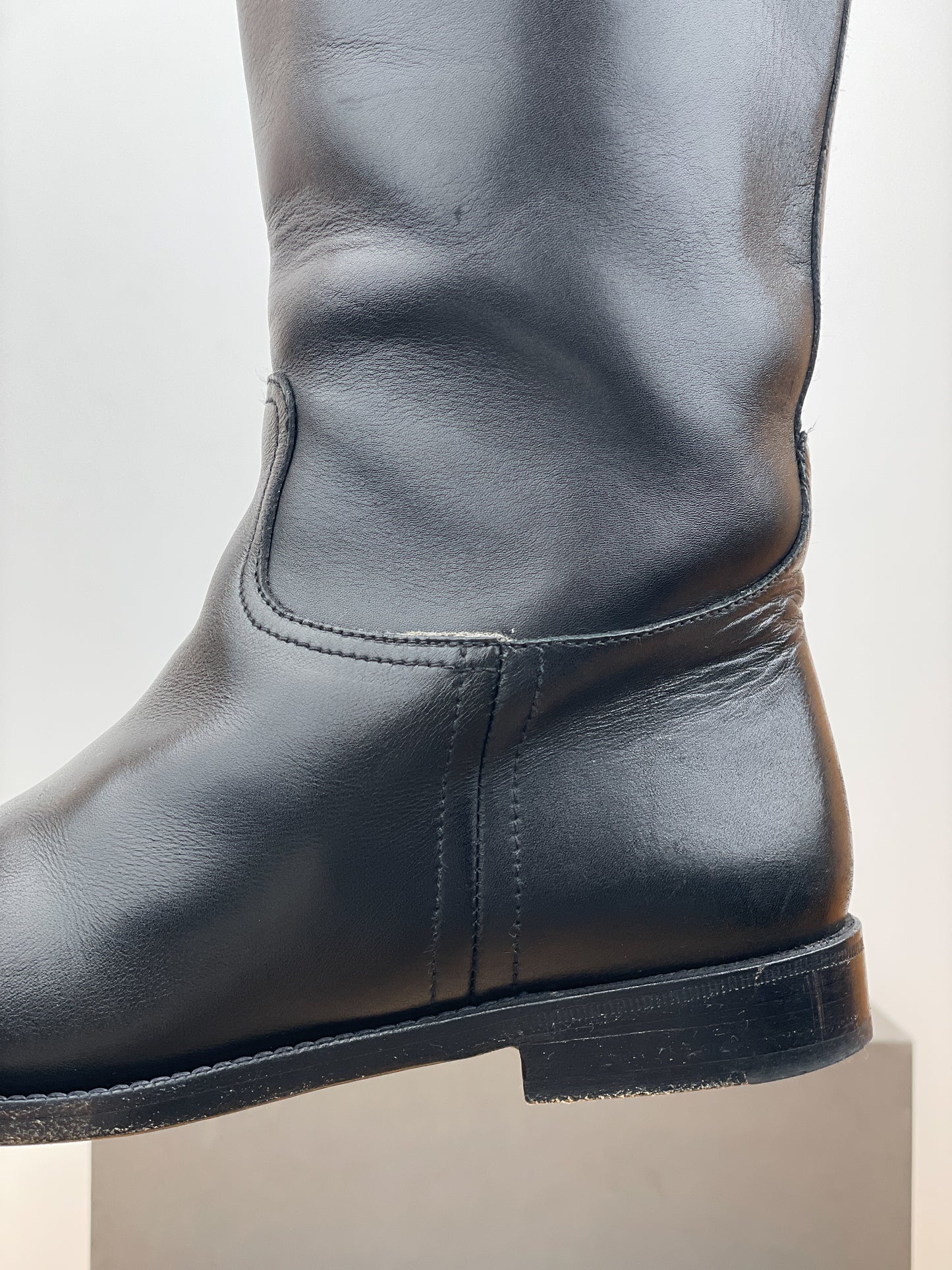 Prada 2000s Knee High Riding Boots
