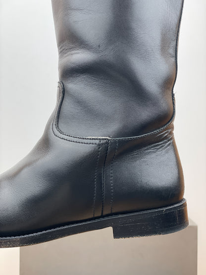 Prada 2000s Knee High Riding Boots