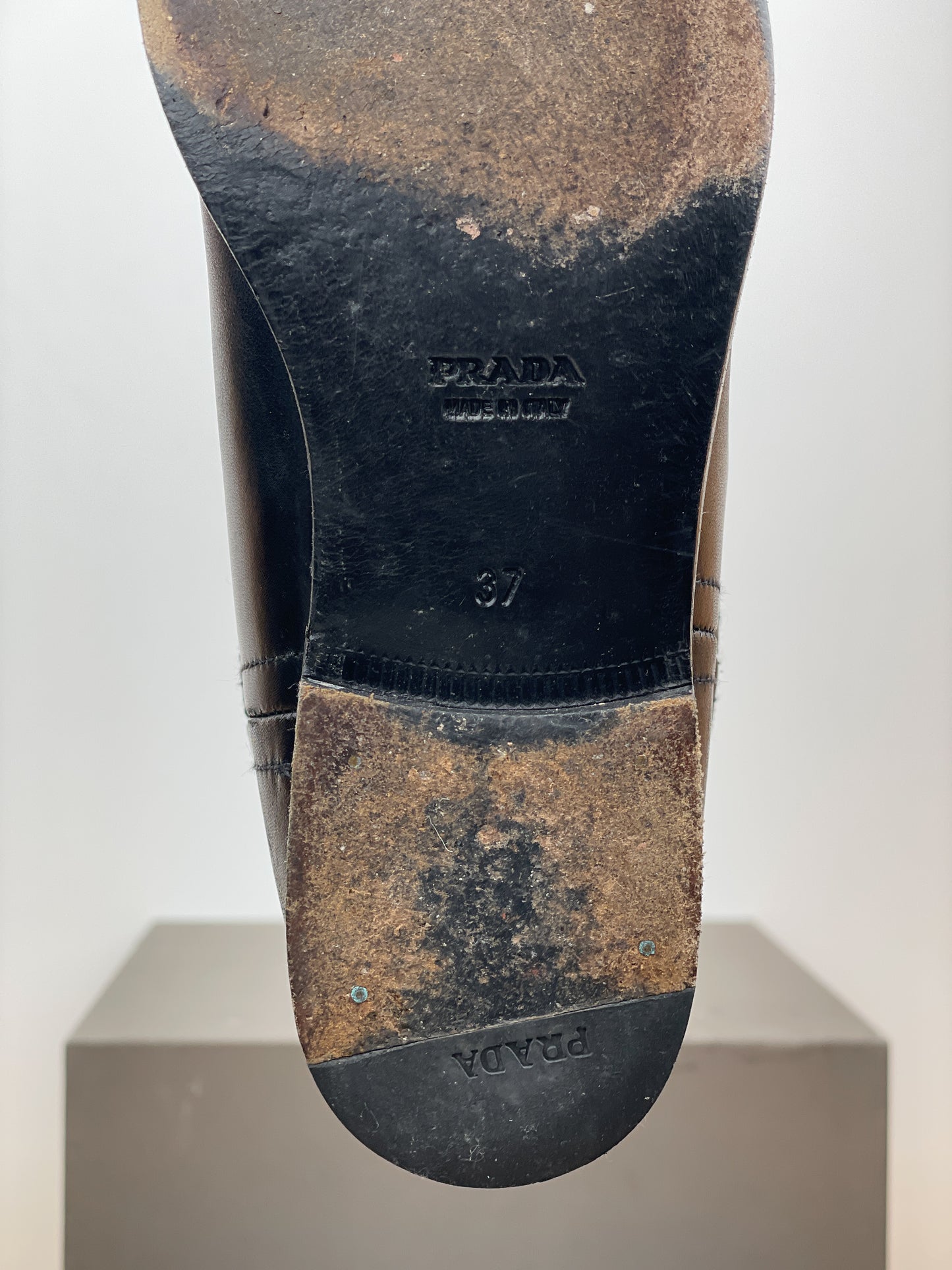 Prada 2000s Knee High Riding Boots