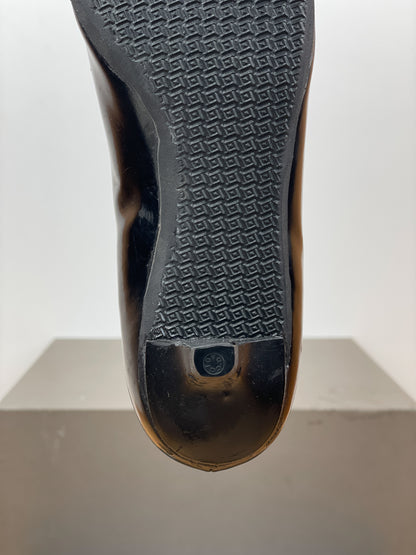 Prada 2000s Square Toe Buckle-Strap Pump Kitten Heels