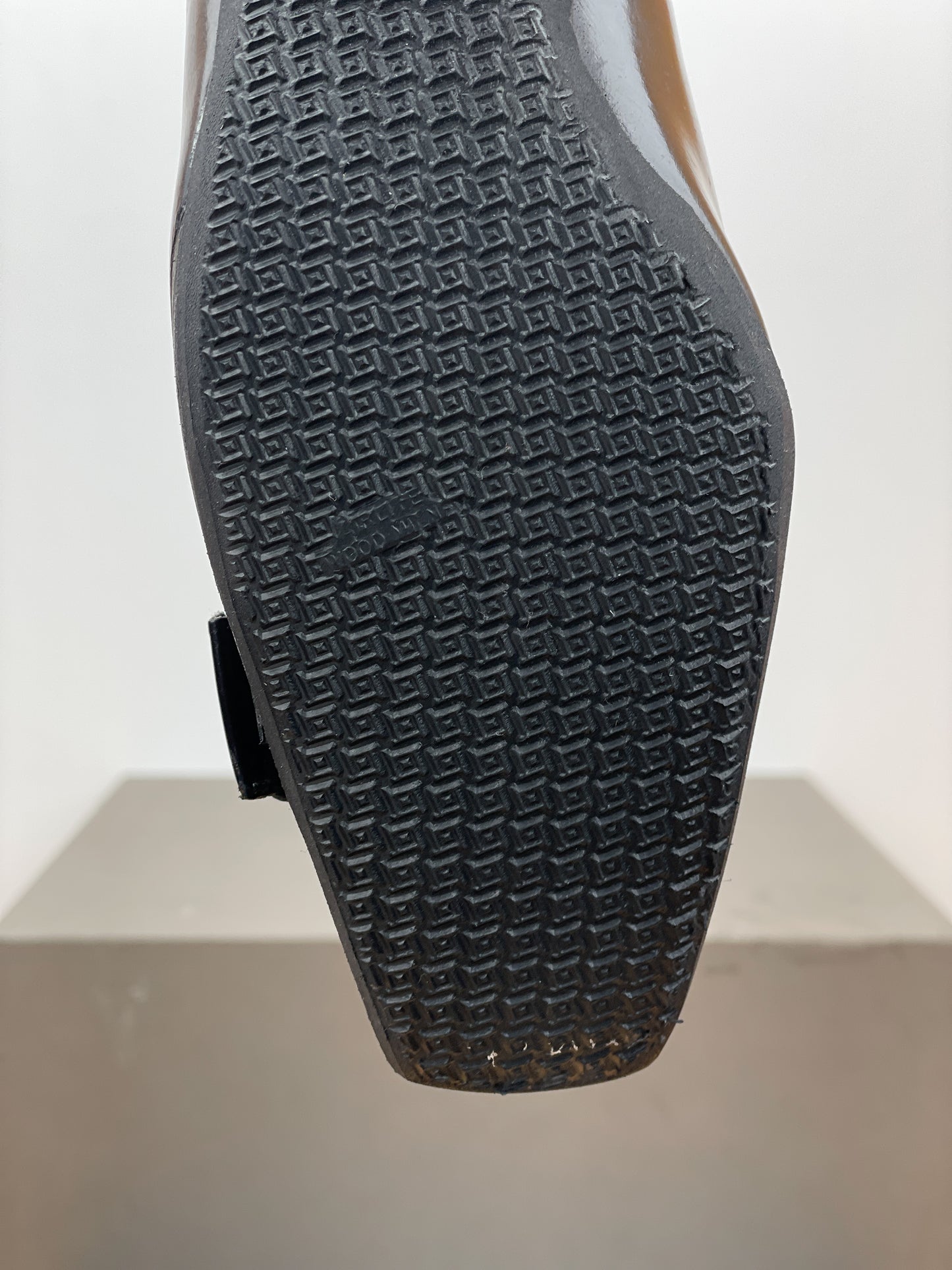 Prada 2000s Square Toe Buckle-Strap Pump Kitten Heels
