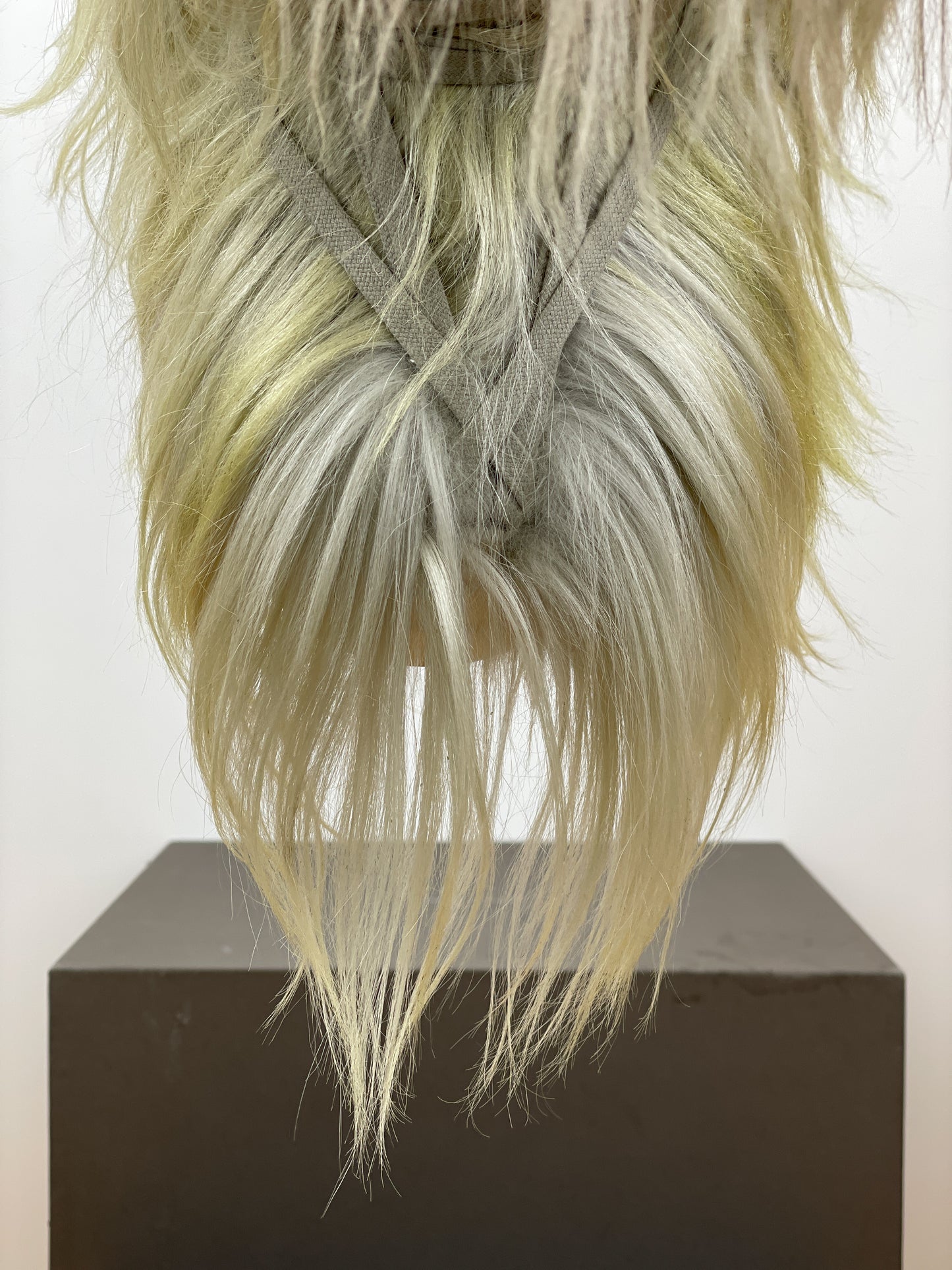 Rick Owens x Moncler AW23 'Luxor' Big Rock Fur Boots
