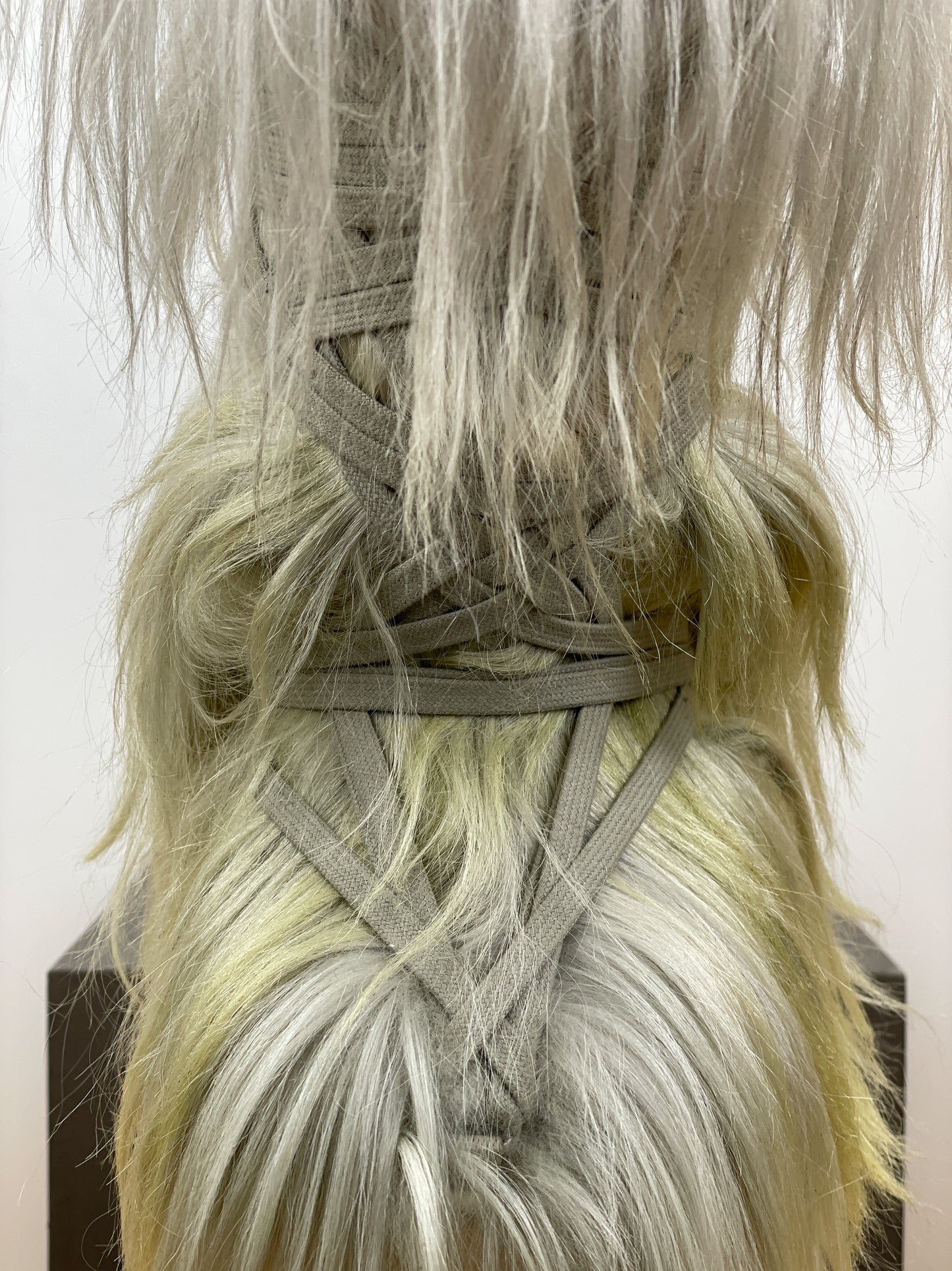 Rick Owens x Moncler AW23 'Luxor' Big Rock Fur Boots