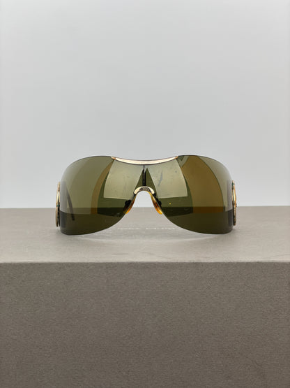 Dior by John Galliano 2000s Sport 2 Wrap Mask Shield Sunglasses