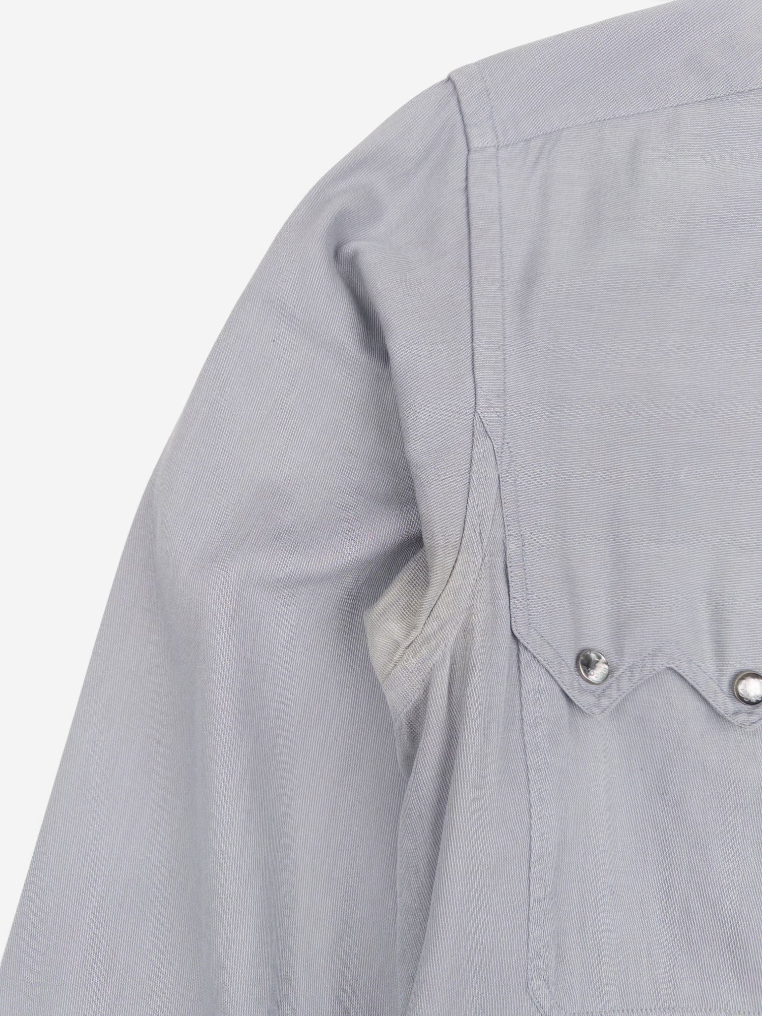 Gucci by Tom Ford AW97 Pearl-Button Cowboy Western Button-Up Shirt – shoulder panel detail
