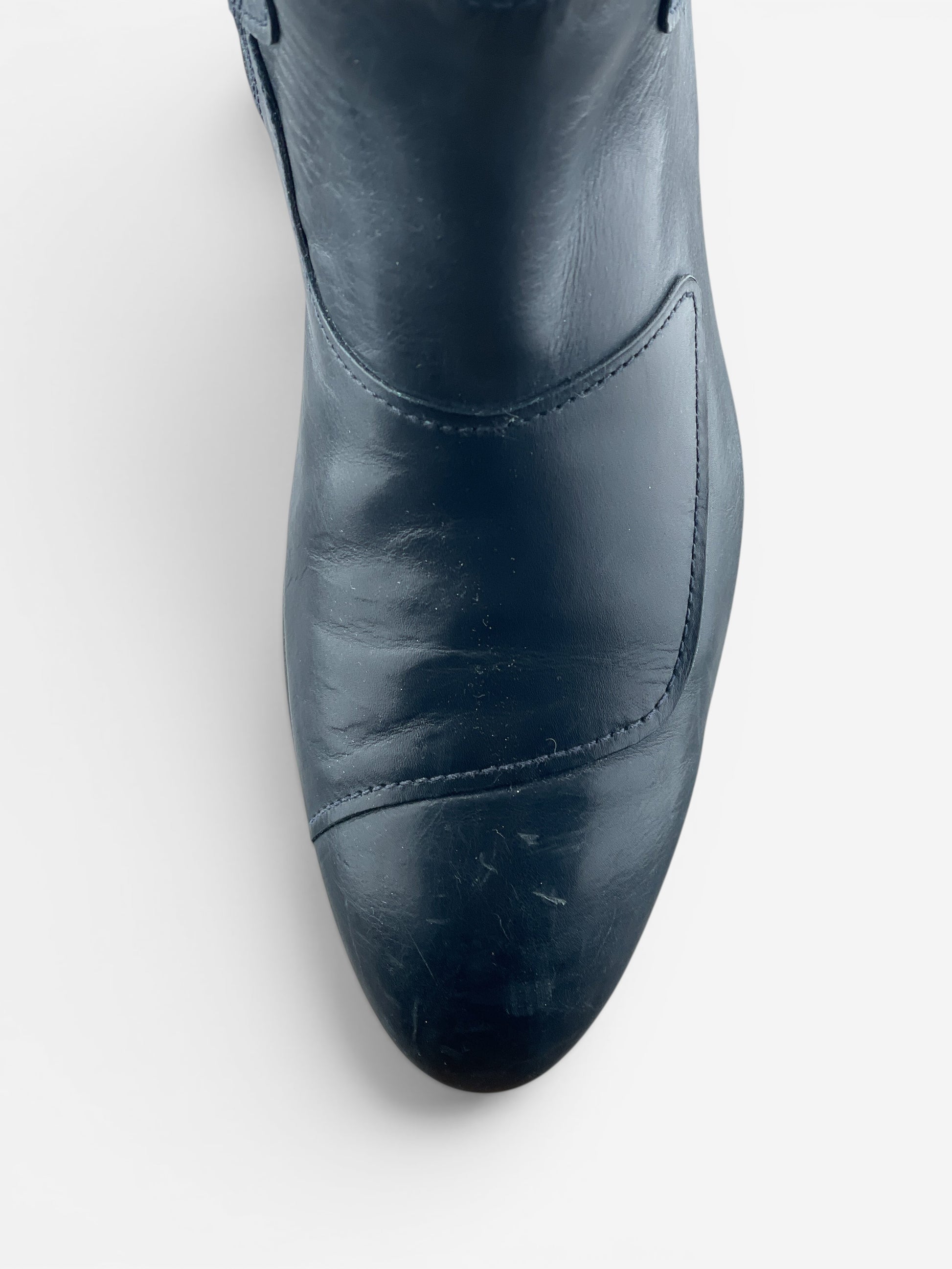 Miu Miu AW08 Knee-High Biker Riding Boots – photo 7