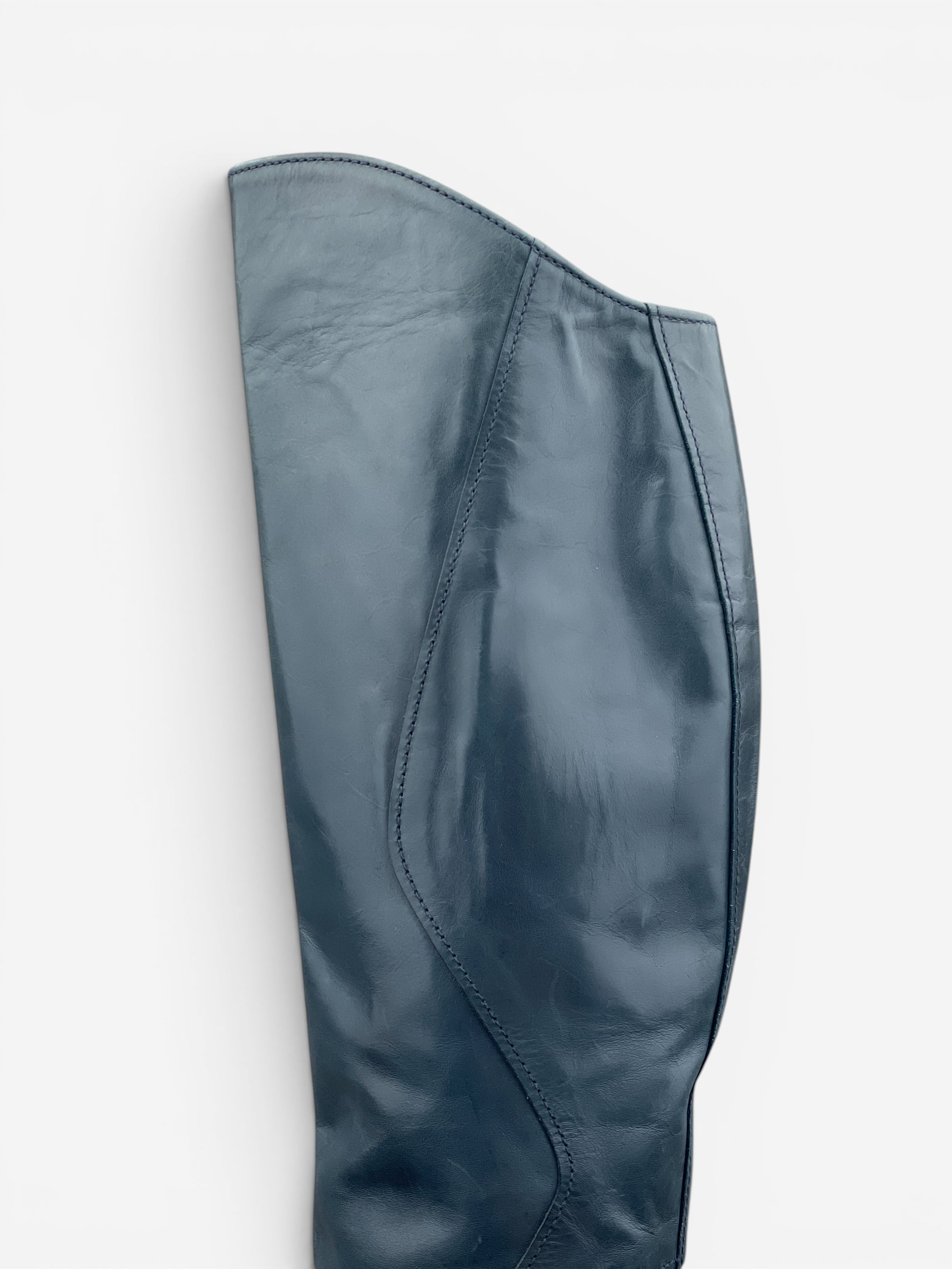 Miu Miu AW08 Knee-High Biker Riding Boots – photo 8