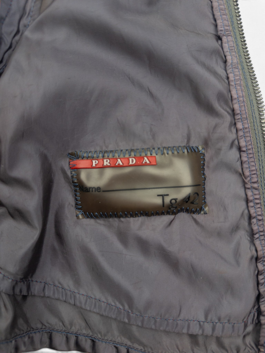 Prada 2000s Bondage Flight Parachute Jacket – inner label