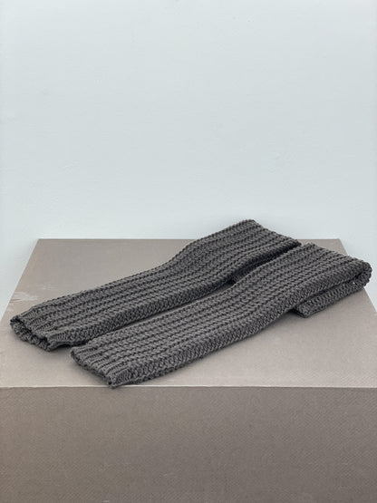 Rick Owens AW15 SPHINX Knit Arm Warmer Gauntlet Gloves